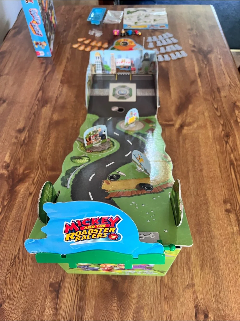 Disney Junior Mickey and the Roadster Racers Bump 'N' Race Action Game